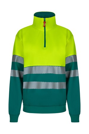 Velilla 305703 - SUDADERA BICOLOR CREMALLERA RS