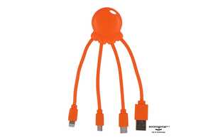 Intraco LT41005 - 2087 | Xoopar Octopus Charging cable Naranja