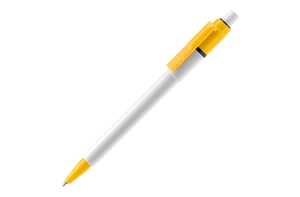 TopPoint LT80900 - Bolígrafo Baron Colour opaco White/Yellow