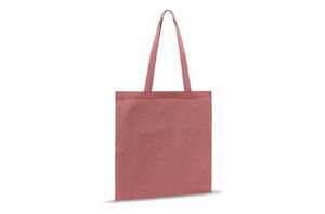 TopEarth LT95198 - Bolso de compras de algodón reciclado 38x42 cm Rojo