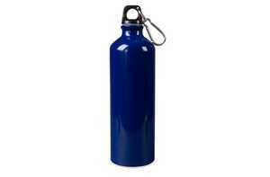 TopPoint LT98746 - Botella de agua de aluminio con mosquetón 750ml Azul oscuro