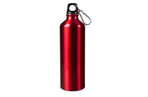 TopPoint LT98746 - Botella de agua de aluminio con mosquetón 750ml Dark Red