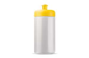 TopPoint LT98795 - Bidón classic 500ml White/Yellow