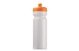 TopEarth LT98860 - Bidon deportivo Bio 750ml Blanco / Naranja