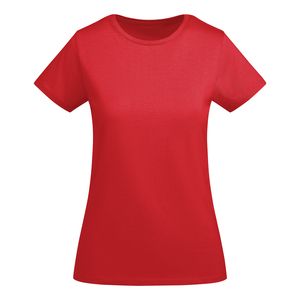 Roly CA6699 - BREDA WOMAN Camiseta de mujer entallada de manga corta en algodón orgánico certificado OCS