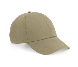 Beechfield BF054 - Gorra de algodón orgánico de 6 paneles Desert Sand