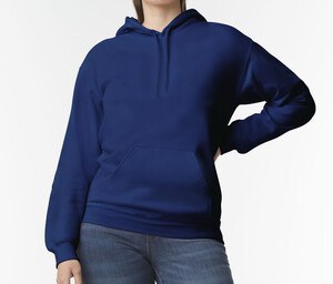 GILDAN GNSF50 - Unisex hooded sweatshirt Azul marino