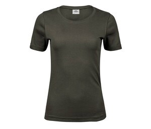 Tee Jays TJ580 - Camiseta Interlock Para Mujer Deep Green