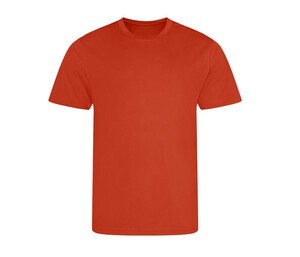 Just Cool JC001 - camiseta transpirable neoteric™ Orange Flame