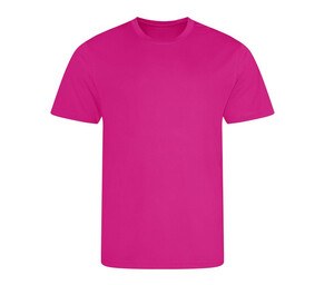 Just Cool JC001J - camiseta neoteric™ transpirable niño Hyper Pink