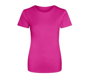 Just Cool JC005 - Camiseta transpirable Neoteric™ para mujer Hyper Pink