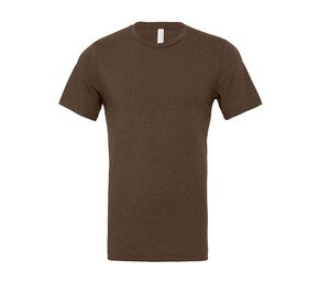 Bella+Canvas BE3001CVC - Camiseta unisex jaspeada Heather Brown