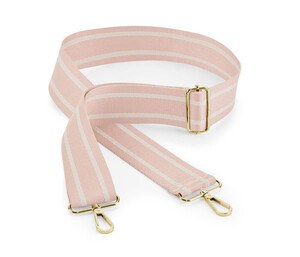 Bag Base BG765 - Correa de bolsa ajustable boutique Soft Pink / Oyster