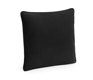WESTFORD MILL WM355 - FAIRTRADE COTTON PIPED CUSHION COVER Natural / Negro