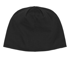 NEUTRAL O93051 - INTERLOCK BEANIE Black