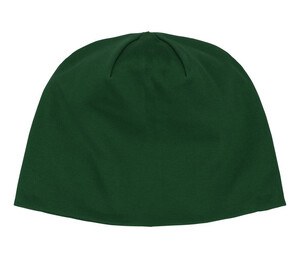 NEUTRAL O93051 - INTERLOCK BEANIE Verde botella