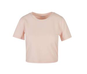 Build Your Brand BY042 - Camiseta corta para mujer  Rosa