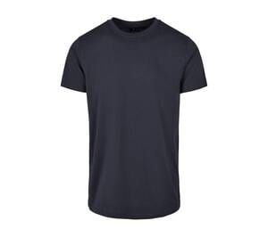 BUILD YOUR BRAND BYB010 - BASIC ROUND NECK T-SHIRT Azul marino