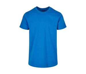 BUILD YOUR BRAND BYB010 - BASIC ROUND NECK T-SHIRT Cobalto azul