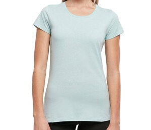 BUILD YOUR BRAND BYB012 - LADIES BASIC TEE Mar Azul