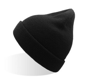 ATLANTIS HEADWEAR AT250 - Recycled polyester beanie Black