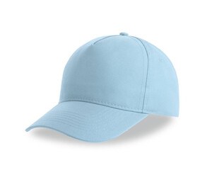 ATLANTIS HEADWEAR AT252 - 5-panel baseball cap made of recycled polyester Azul claro