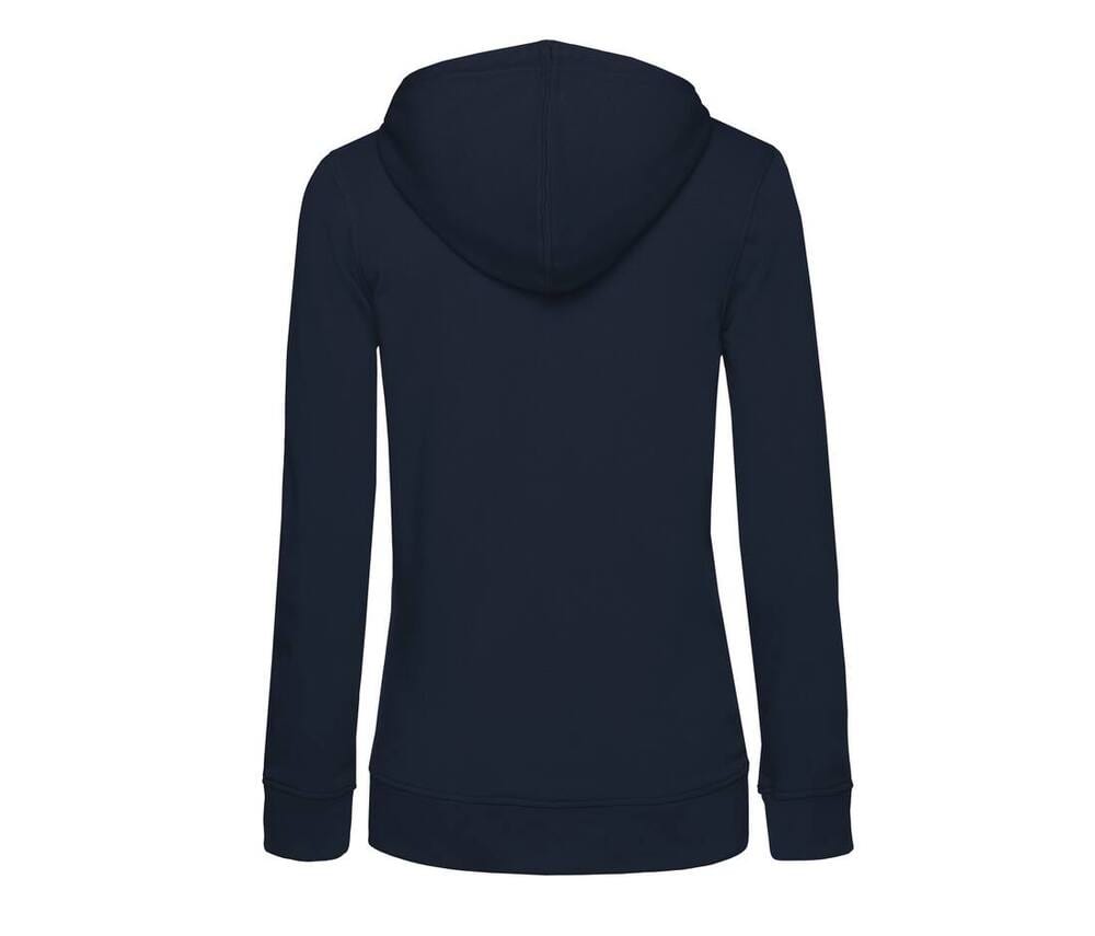 B&C BCW36B - Sudadera con sudadera con cremallera orgánica para mujeres