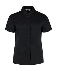Bargear KK736 - Camisa Bargear™ cuello mandarín mujer Black