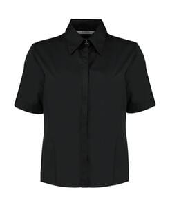 Bargear KK735 - Camisa manga corta mujer entalllada Black