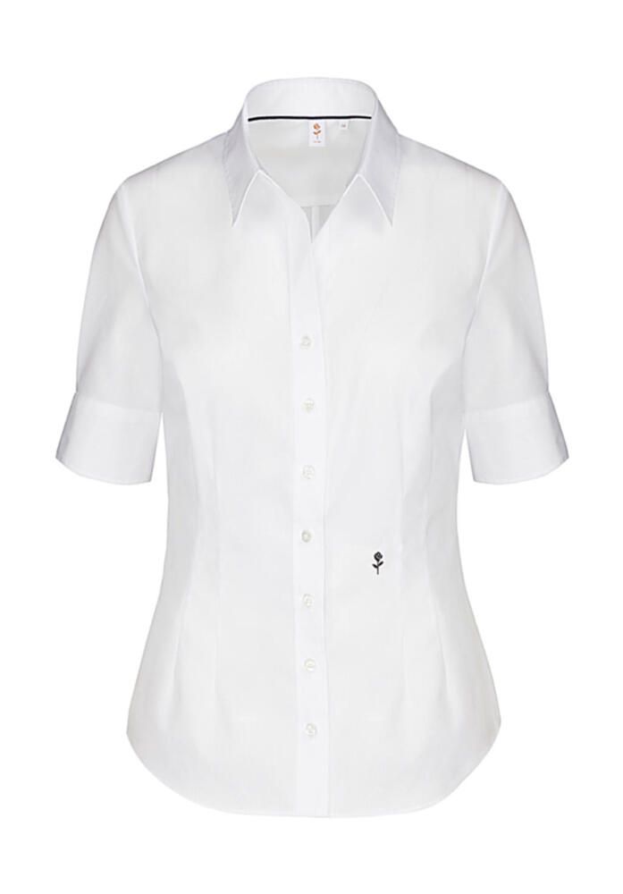 Seidensticker 080614 - Camisa Slim Fit manga corta mujer Kent