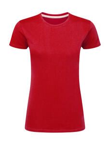 SG Signature SGTee F - Camiseta mujer Perfect Print sin etiqueta Red