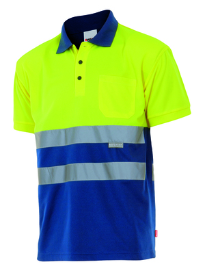 Velilla 173 - POLO BICOLOR MC AV