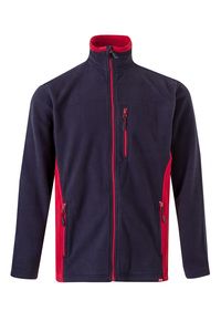 Velilla 201504 - CHAQUETA POLAR BICOLOR Navy Blue/Red