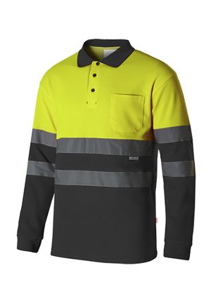 Velilla 305515 - POLO ALGODÓN BICOLOR ML AV