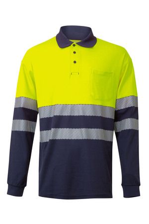 Velilla 305525 - POLO ALGODÓN BICOLOR ML RS