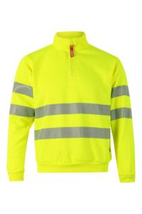 Velilla 305704 - SUDADERA CREMALLERA RS Hi-Vis Yellow