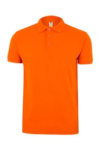 Mukua MK215CV - POLO MANGA CORTA 210 Naranja