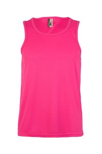 Mukua MK525V - CAMISETA TÉCNICA TIRANTES Fluor Pink