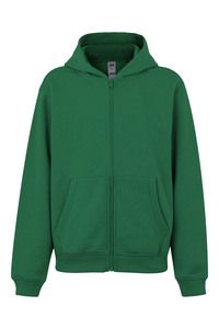 Mukua SF270K - SUDADERA CREM/CAPUCHA KIDS Verde pradera