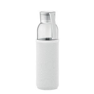 GiftRetail MO2089 - EBOR Botella vidrio reciclado 500 ml Beige