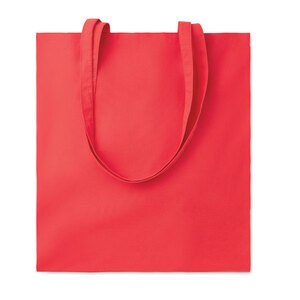 GiftRetail MO6851 - TURA COLOUR Bolsa de algodón ecológico EU Rojo