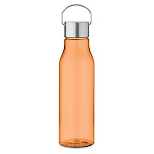 GiftRetail MO6976 - VERNAL Botella RPET y tapa PP 600 ml transparent orange