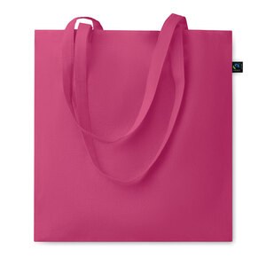 GiftRetail MO2098 - OSOLE COLOUR Bolsa comercio justo 140gr/m² Fucsia