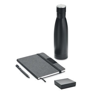 GiftRetail MO2162 - YOKOSO Set de regalo de lujo 3 piezas Negro