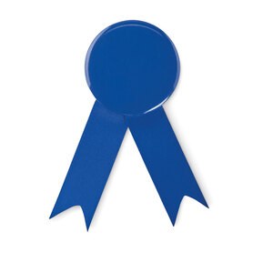 GiftRetail MO2180 - LAZO Broche insignia con cinta Azul royal