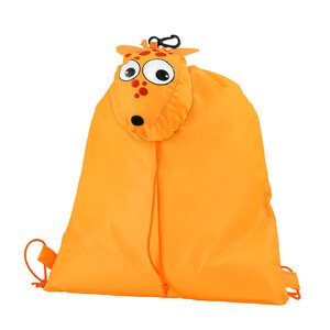 EgotierPro 31137 - Mochila Plegable de Poliéster en Forma de Animal ANIMALS JIRAF