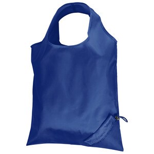 EgotierPro 38041 - Bolsa de Poliéster 210D con Asas Integradas FRAISE Azul Marino