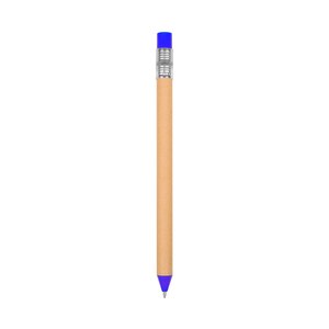 EgotierPro 38071 - Bolígrafo de Papel y Cartón Diseño LAPIZ Azul