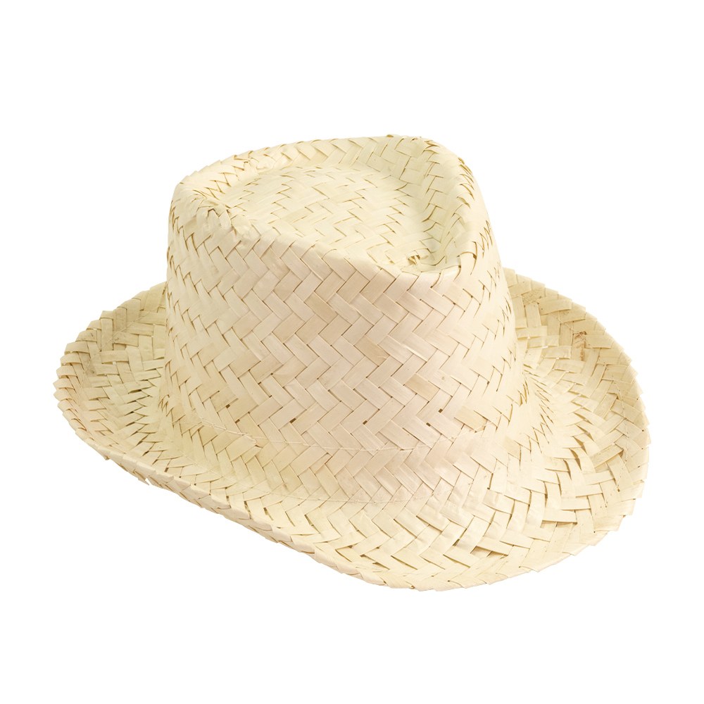 EgotierPro 38054 - Sombrero de mimbre unisex con ala corta JAMAICA