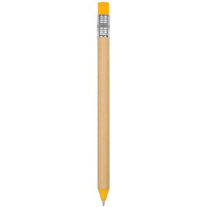 EgotierPro 38071 - Bolígrafo de Papel y Cartón Diseño LAPIZ Naranja